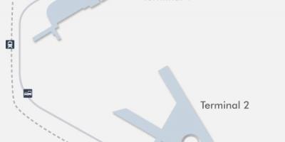 Mex ترمینال فرودگاه نقشه